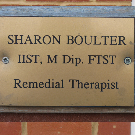 Sharon Boulter IIST IIHHT FTST MDip